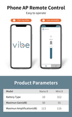 VoiceVivid™ ITC Mini Invisible Hearing Solution (App Controlled) - CrispVoice