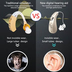 VoiceVivid™ BTE Rechargeable Hearing (Pair Of 2) - CrispVoice